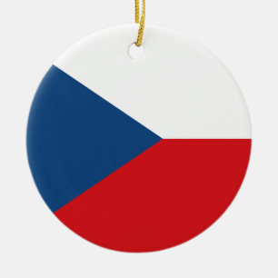 Ornament med flagga Czechia