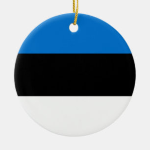 Ornament med flagga Estland