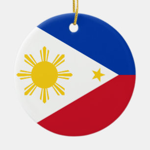Ornament med flagga Filippinerna