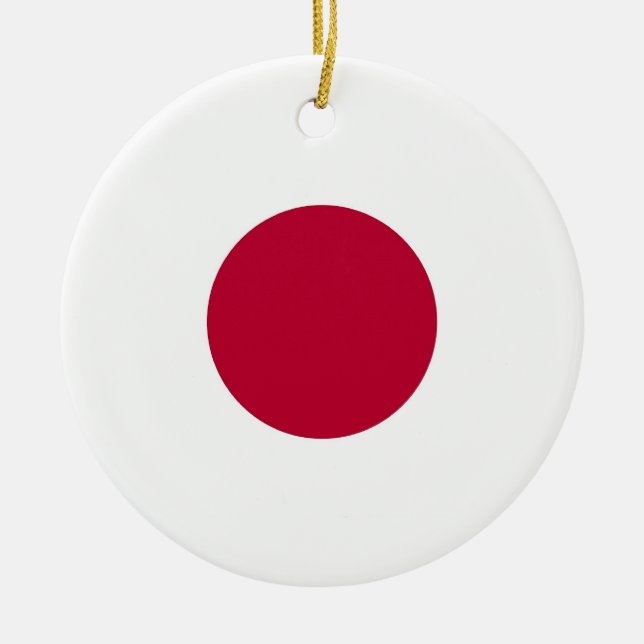 Ornament med flagga i Japan (Framsidan)