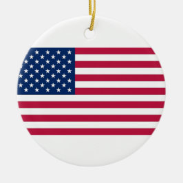 Ornament med flagga i United Stater