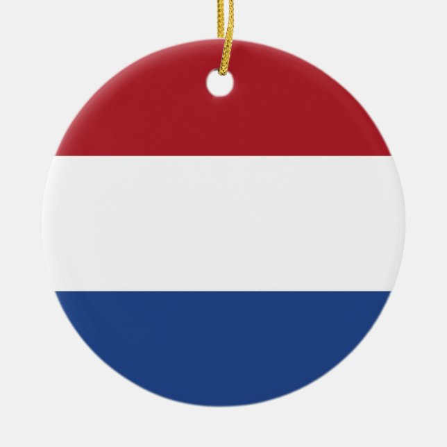 Ornament med flagga Nederländerna (Framsidan)