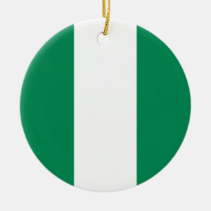 Ornament med flagga Nigeria