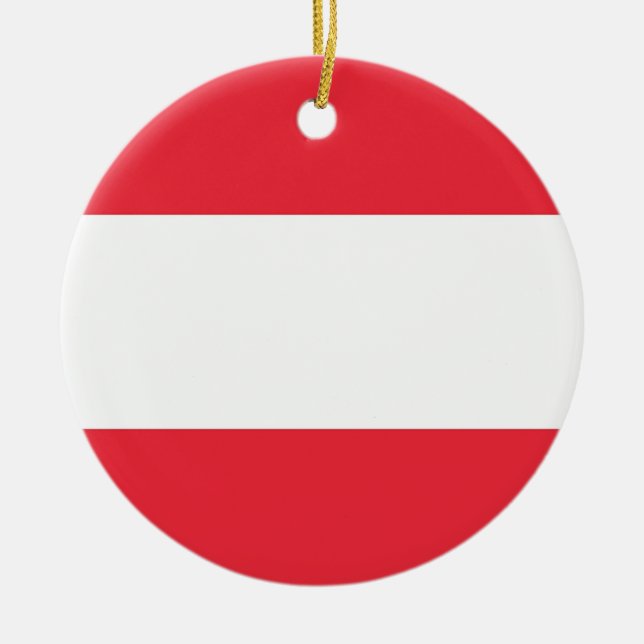 Ornament med flagga Österrike (Framsidan)