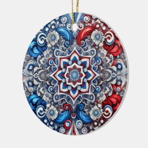 Ornament med Fransk Färg Design