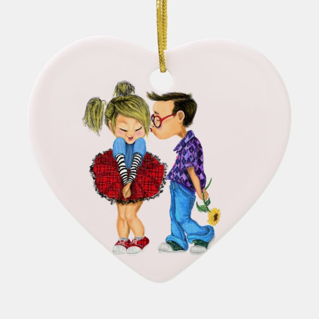 Ornament med lite Kärlek (Framsidan)