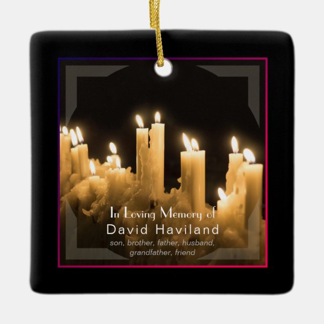 Ornament med ljus Bereavement - HAMbyWG (Framsida)
