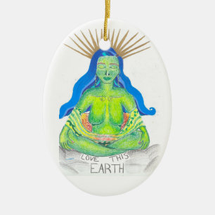 Ornament med Mor jorden.