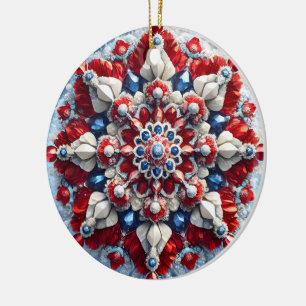 Ornament med Norge Färg Design