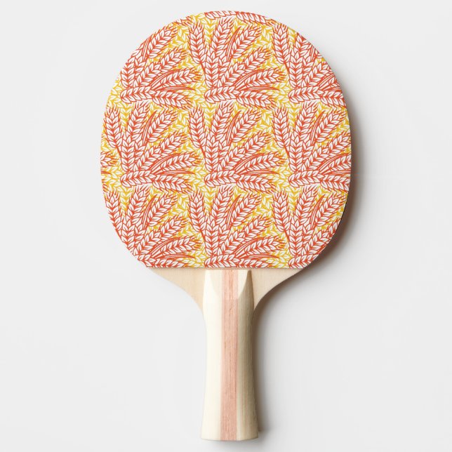 Ornament med vetet öron pingisracket (Framsidan)