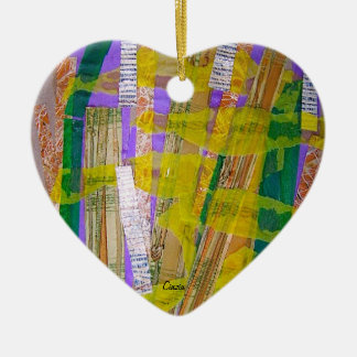 Ornament med vismisk kollage.