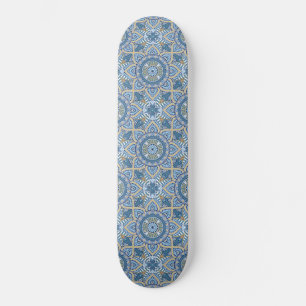 Ornament Mönster 2 Mini Skateboard Bräda 18,5 Cm