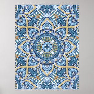 Ornament Mönster 2 Poster