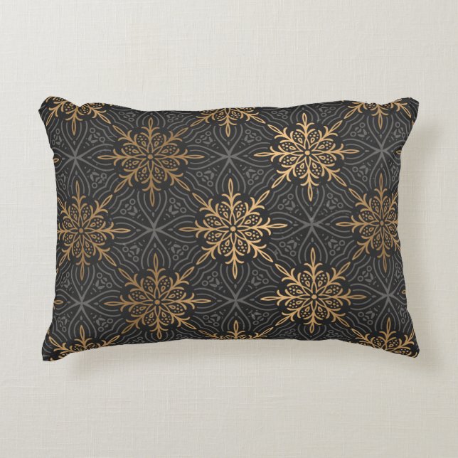 Ornament Mönster 3 Prydnadskudde (Framsidan)