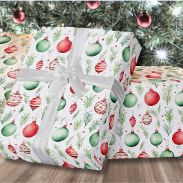 Ornament Mönster Jul Presentpapper