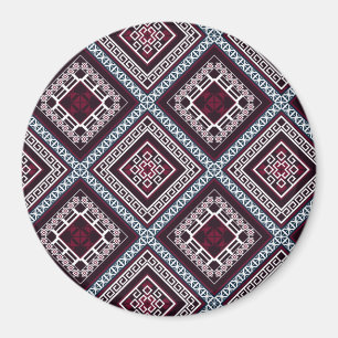 Ornament Mönster Magnet
