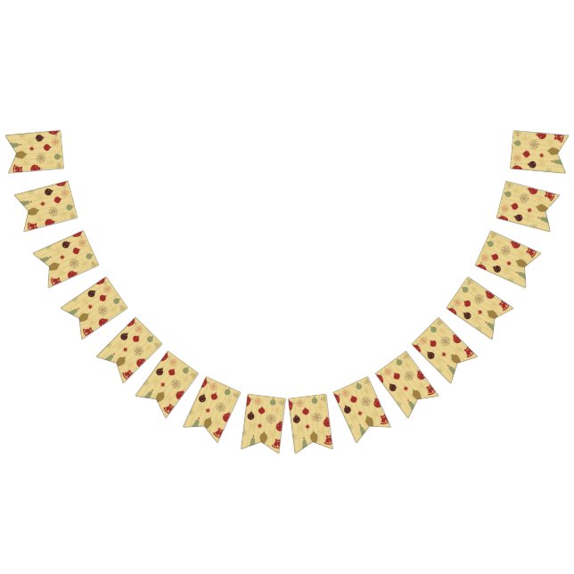 Ornament mönster vimplar (Alla)