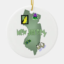 Ornament new jersey Julgran