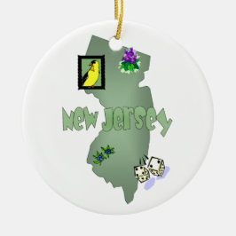 Ornament new jersey Julgran