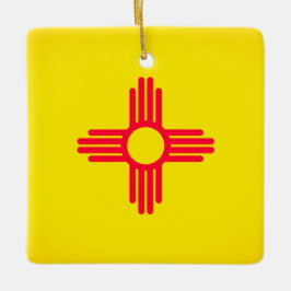 Ornament new mexico Statlig flagga