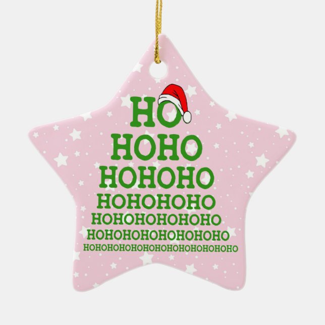 Ornament öga - Anpassningsbar Ceramic Gift (Framsidan)