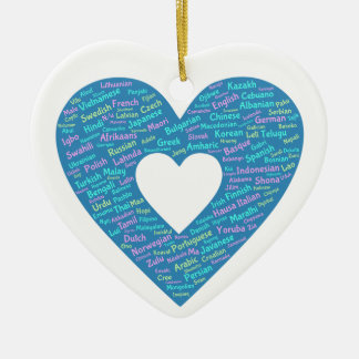 Ornament på världsspråken