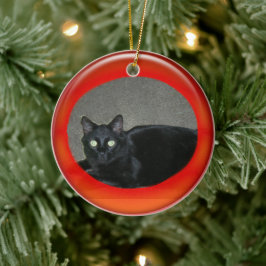 Ornament - Personalize Red boll
