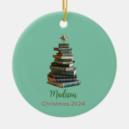 Ornament personlig Bok Julgran