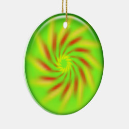 Ornament - Pinjul inuti 3d-grönten boll