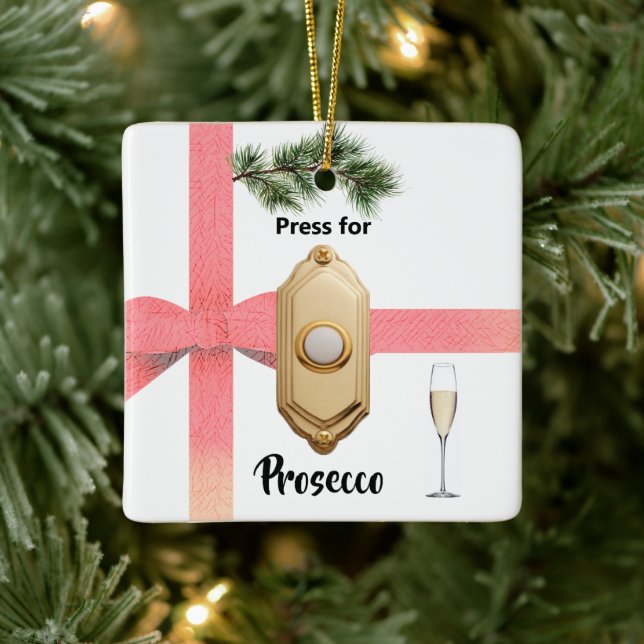 Ornament - Prosecco (Träd)