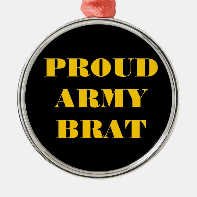 Ornament Proud Army Brat (Framsidan)