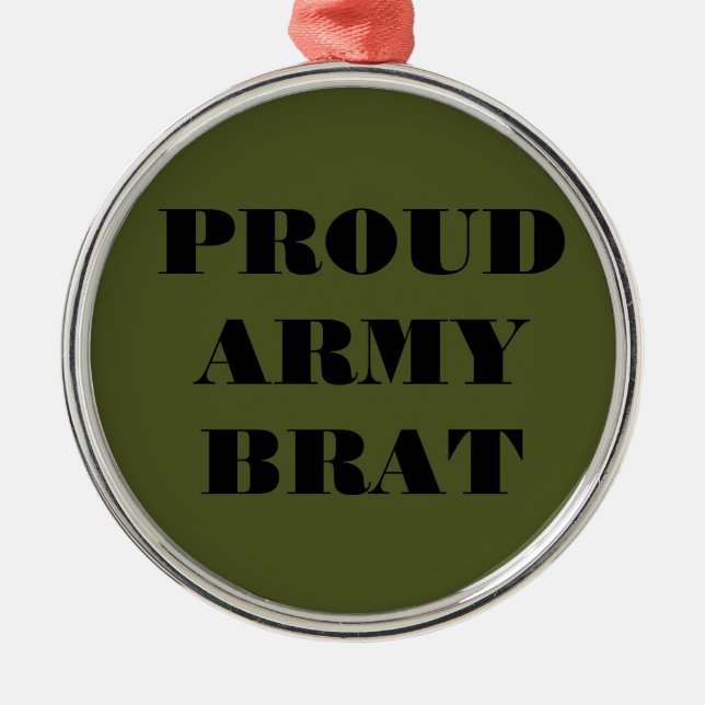 Ornament Proud Army Brat (Framsidan)