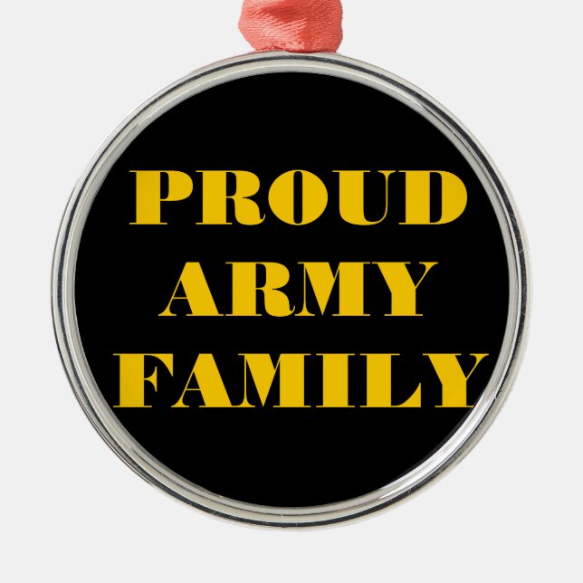 Ornament Proud Army-familjen (Framsidan)