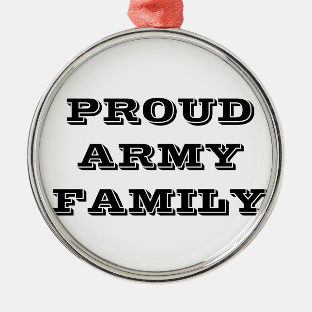 Ornament Proud Army Family (Framsidan)