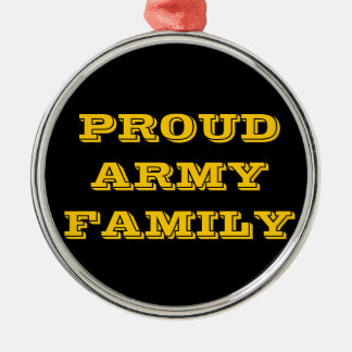 Ornament Proud Army Family