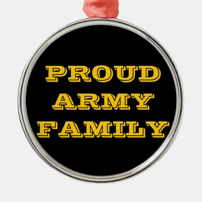 Ornament Proud Army Family (Framsidan)