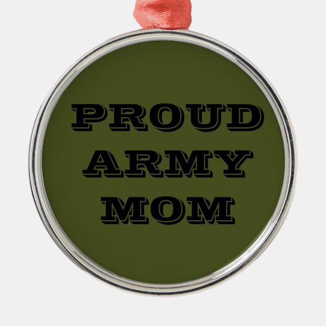 Ornament Proud Army Mamma (Framsidan)