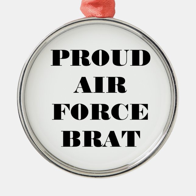 Ornament Proud Luft Force Brat (Framsidan)