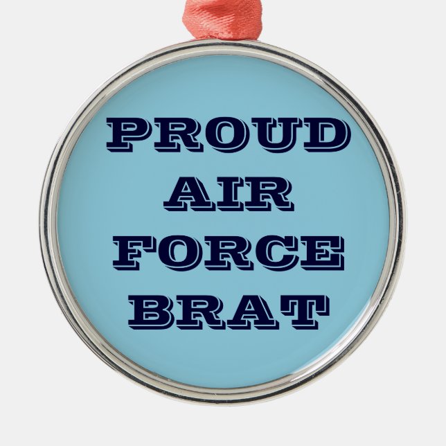 Ornament Proud Luft Force Brat (Framsidan)