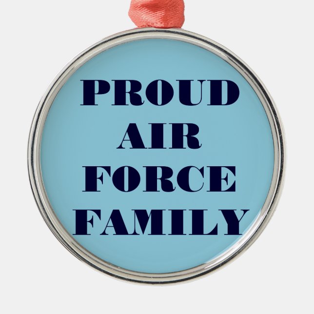 Ornament Proud Luft Force-familjen (Framsidan)
