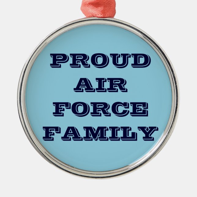 Ornament Proud Luft Force-familjen (Framsidan)