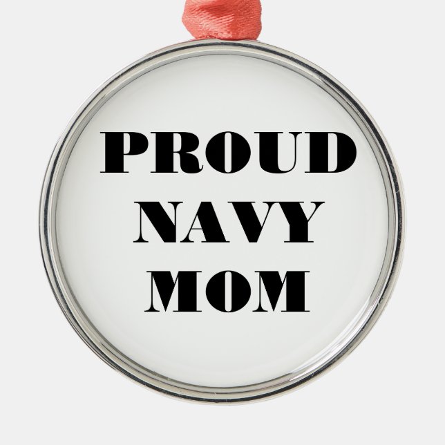 Ornament Proud Navy Mamma (Framsidan)