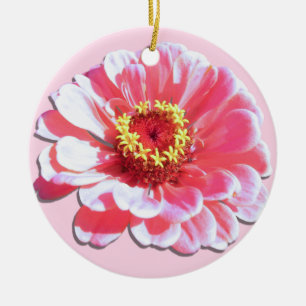 Ornament - Rosa Zinnia