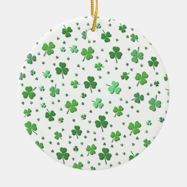 Ornament - Shamrocks-St patrick's day (Framsidan)