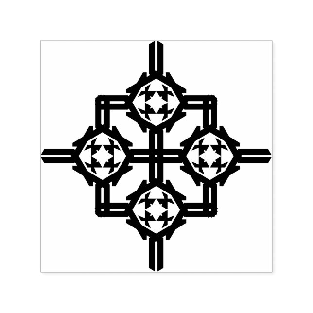 Ornament Självfärgande Stämpel (Design)