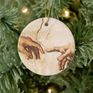 Ornament - Skapandet av Adam