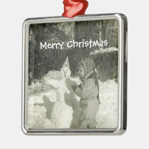 Ornament snö Baby