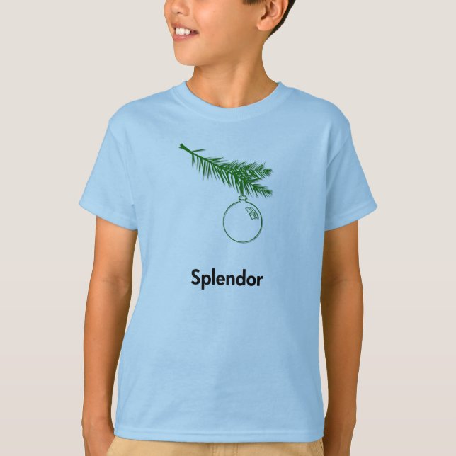 Ornament Splendor T Shirt (Framsida)