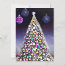 Ornament täckt Julgran