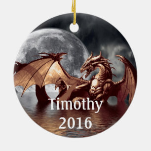 Ornament Träd i Dragon Måne Fantasy